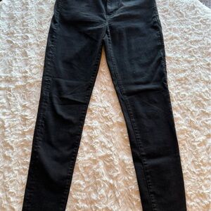 American Eagle Outfitters Jet Black Skinny Jeans
